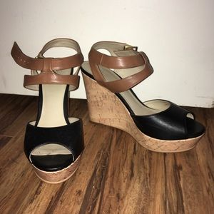 Like new - Black/brown Nordstrom wedges